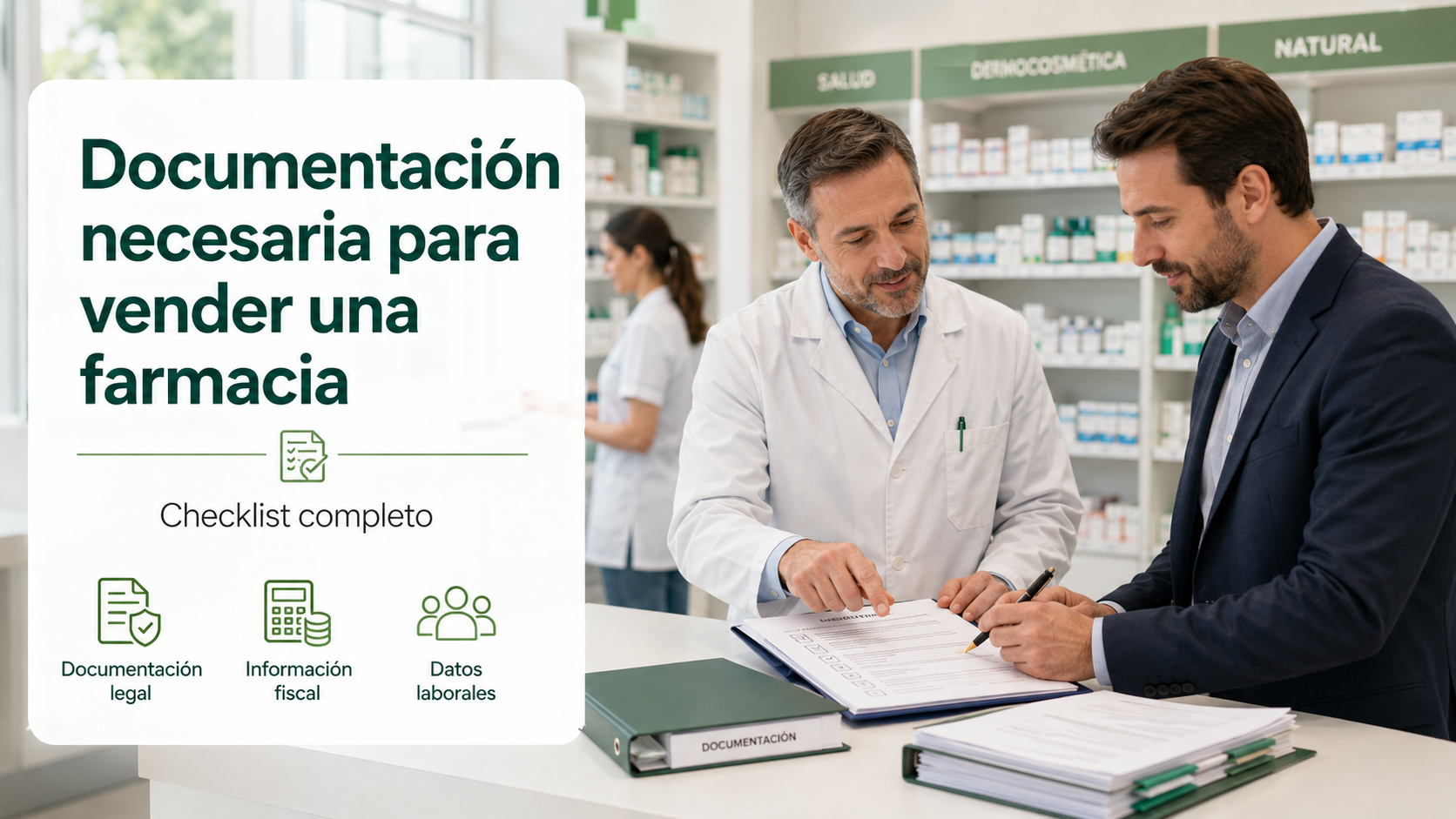 documentacion-vender-farmacia Documentación necesaria para vender una farmacia: checklist completo